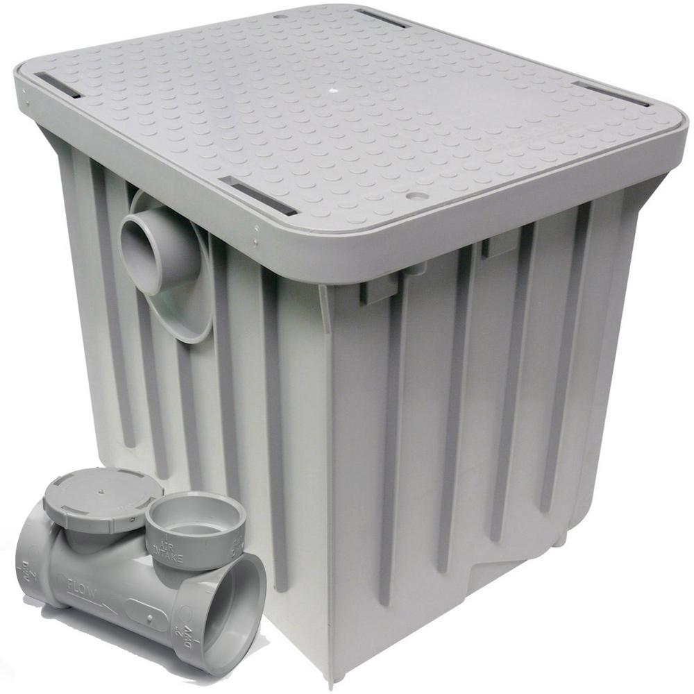 CANPLAS Endura Grease Interceptor 10 GPM 17-1/2 inch L Thermoplastic Grease Trap... by CANPLAS