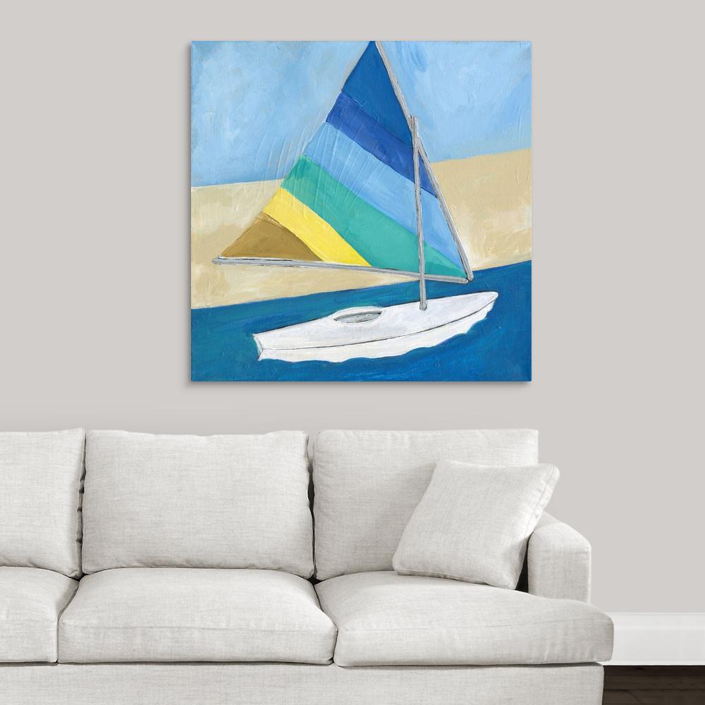 Greatbigcanvas Sailboat By Anne Seay Canvas Wall Art 2453074 24 36x36 The Home Depot - Sailboat Wall Artwork Greatbigcanvas Sailboat By Anne Seay Canvas Wall Art 2453074 24 36x36 The Home Depot - Sailboat Wall Artwork