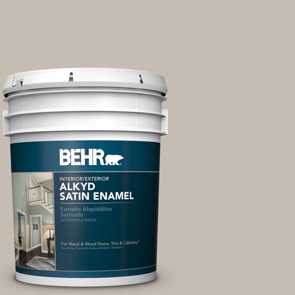 BEHR 5 gal. N3203 Tanglewood Satin Enamel Alkyd Interior BEHR 5 gal. N3203 Tanglewood Satin Enamel Alkyd Interior