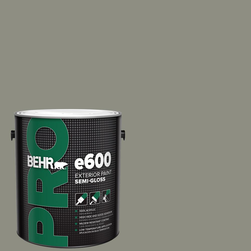 BEHR PRO 1 gal. N3705 Incognito SemiGloss Acrylic Exterior Paint