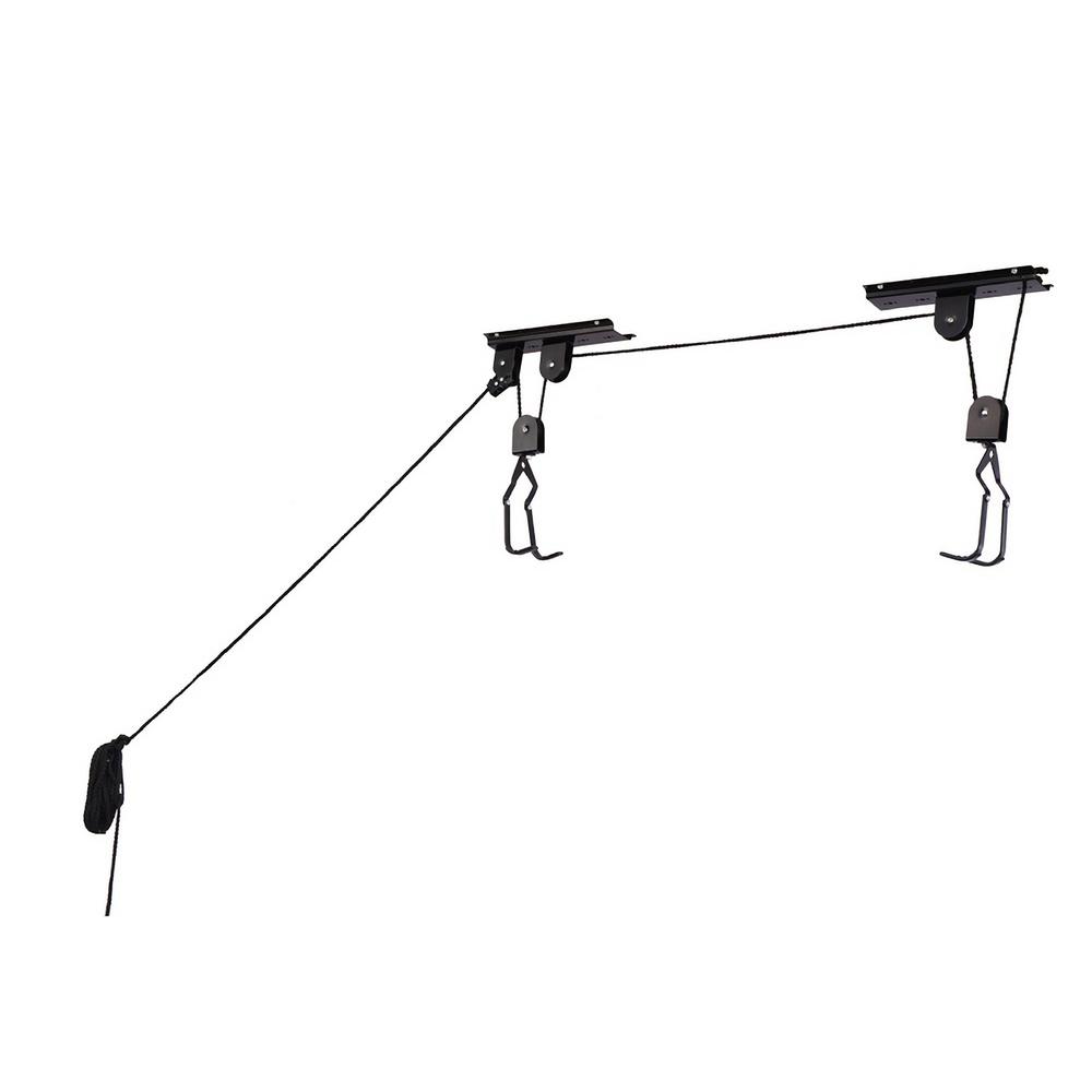 Rad Cycle 100 Lb Capacity Ceiling Mount Bicycle Lift Hoist For Garage Storage