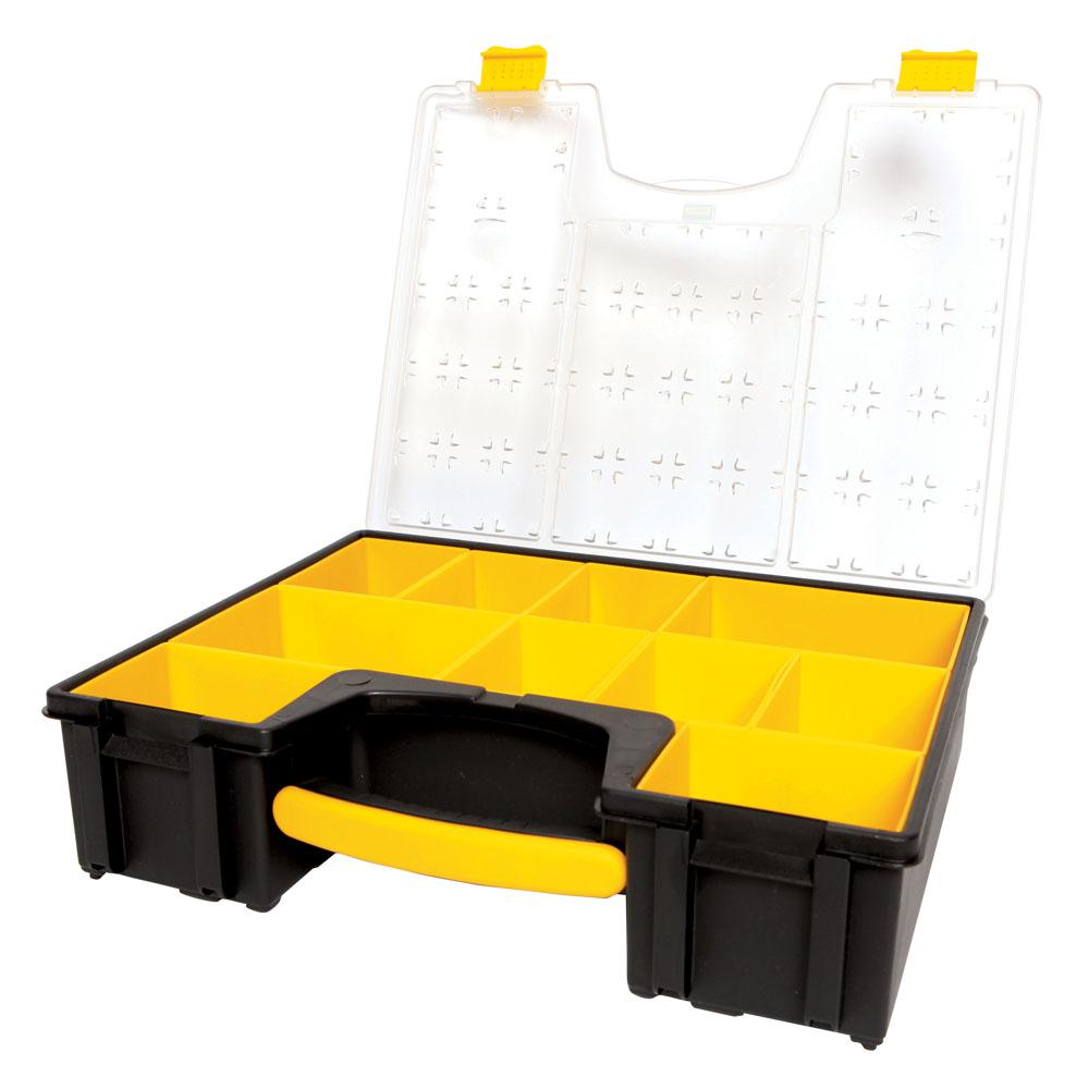 UPC 076174942033 product image for Small Parts Organizers: Stanley Tool Storage 10-Compartment Professional Deep Or | upcitemdb.com