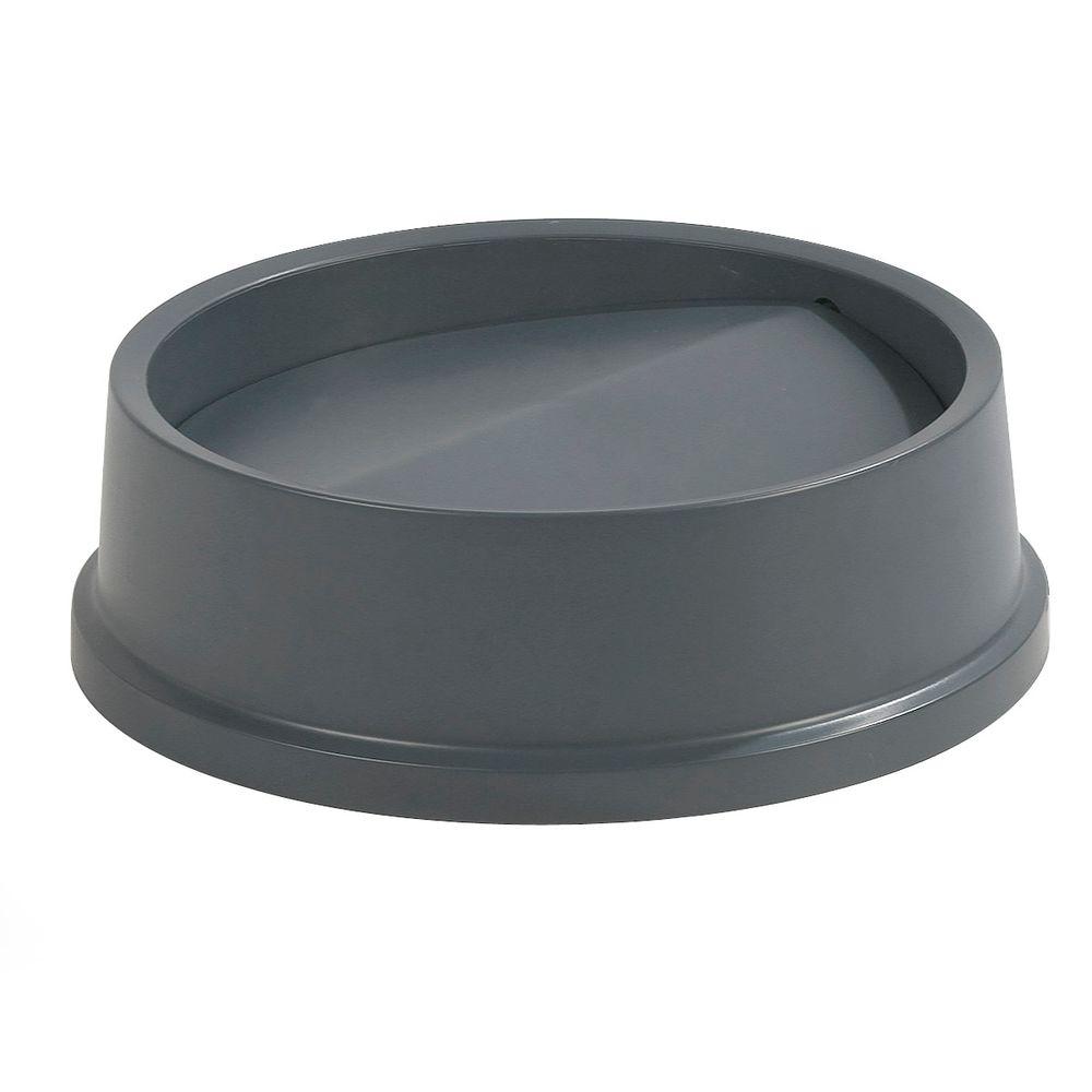 Carlisle Centurian 22 Gal Gray Round Trash Can Swing Top Lid 4 Pack   Carlisle Trash Can Lids 34312323 64 300 