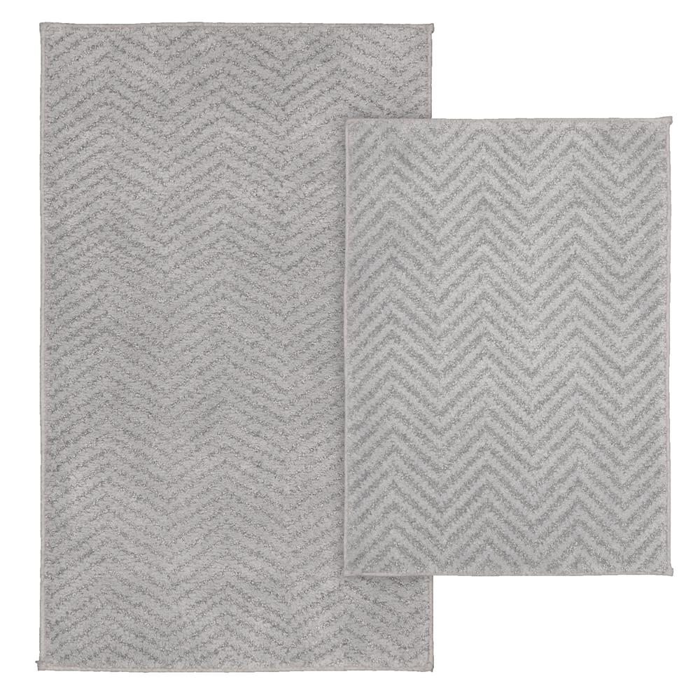 Chevron Light Bath Mats Bedding The Home Depot Chevron Light Bath Mats Bedding