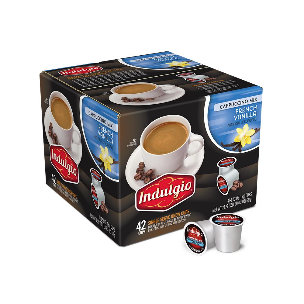 French Vanilla Cappuccino (42 Single Serve Cups per Case)