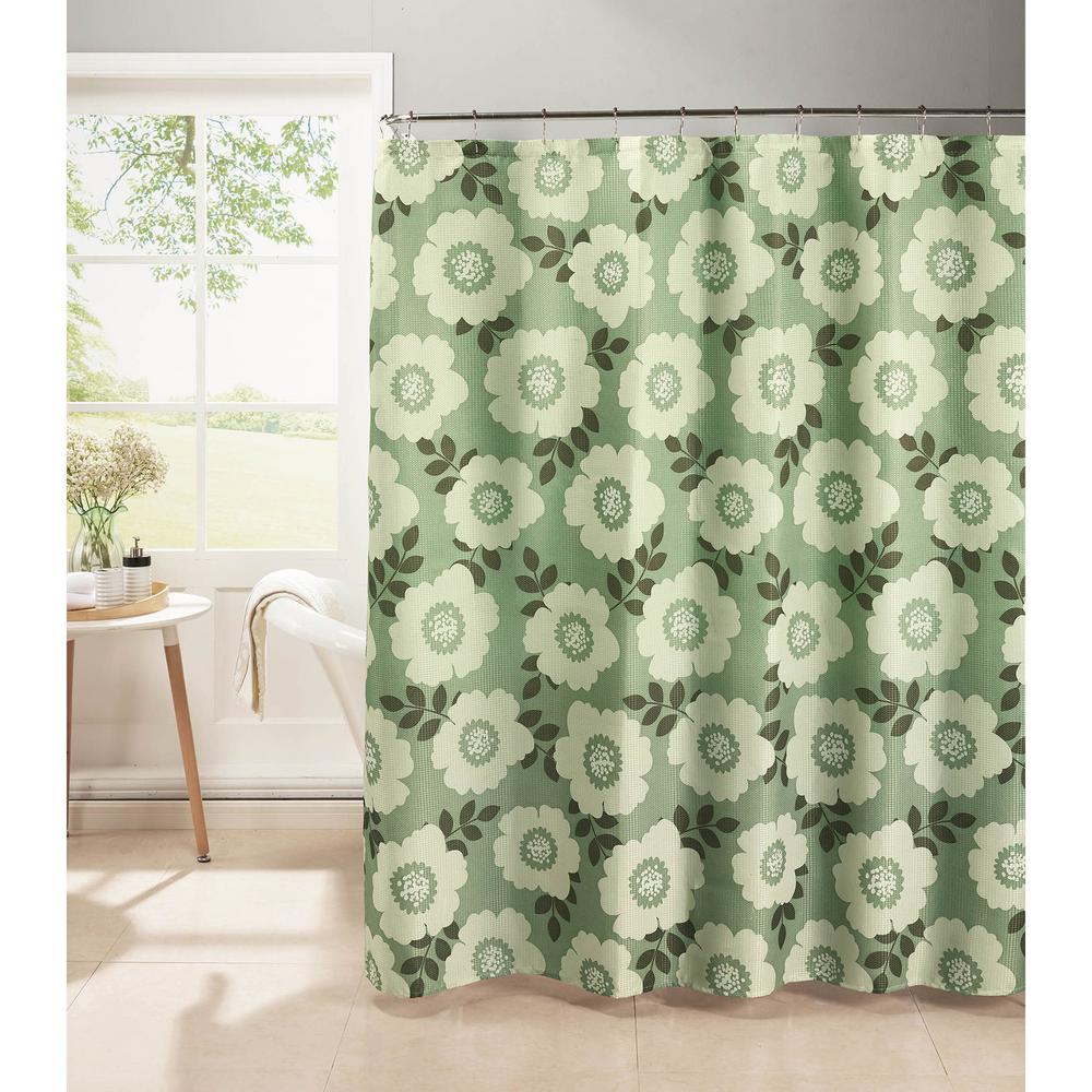 Creative Home Ideas Diamond Weave Textured 70 In W X 72 In L