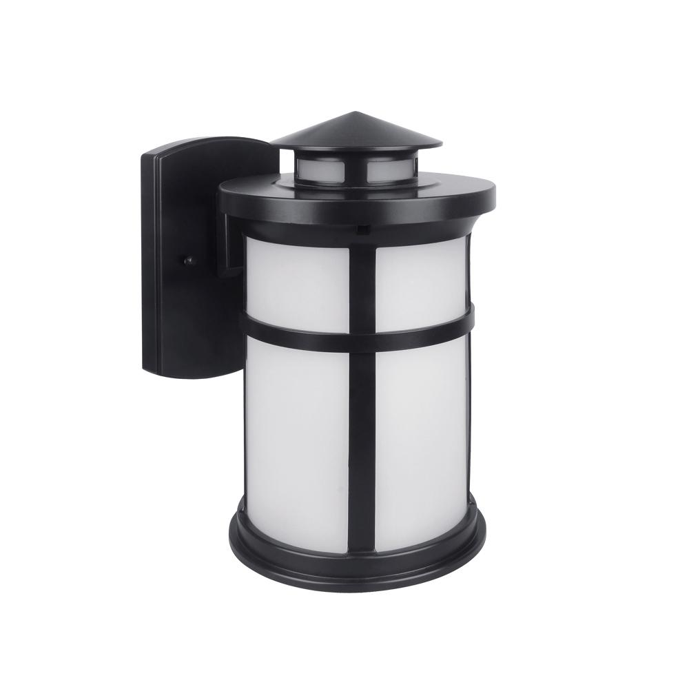 Euri Lighting Bronze Outdoor Integrated LED Wall Lantern ...
