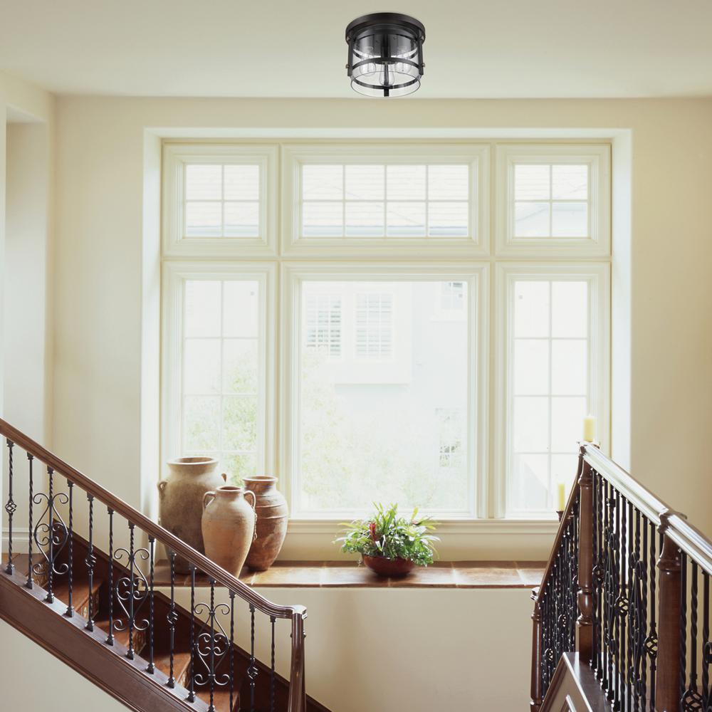 Globe Electric Wexford 3 Light Dark Bronze Semi Flush Mount - Globe Electric 60417 Wexford 3 Light Flush Mount Ceiling Globe Electric Wexford 3 Light Dark Bronze Semi Flush Mount - Globe Electric 60417 Wexford 3 Light Flush Mount Ceiling