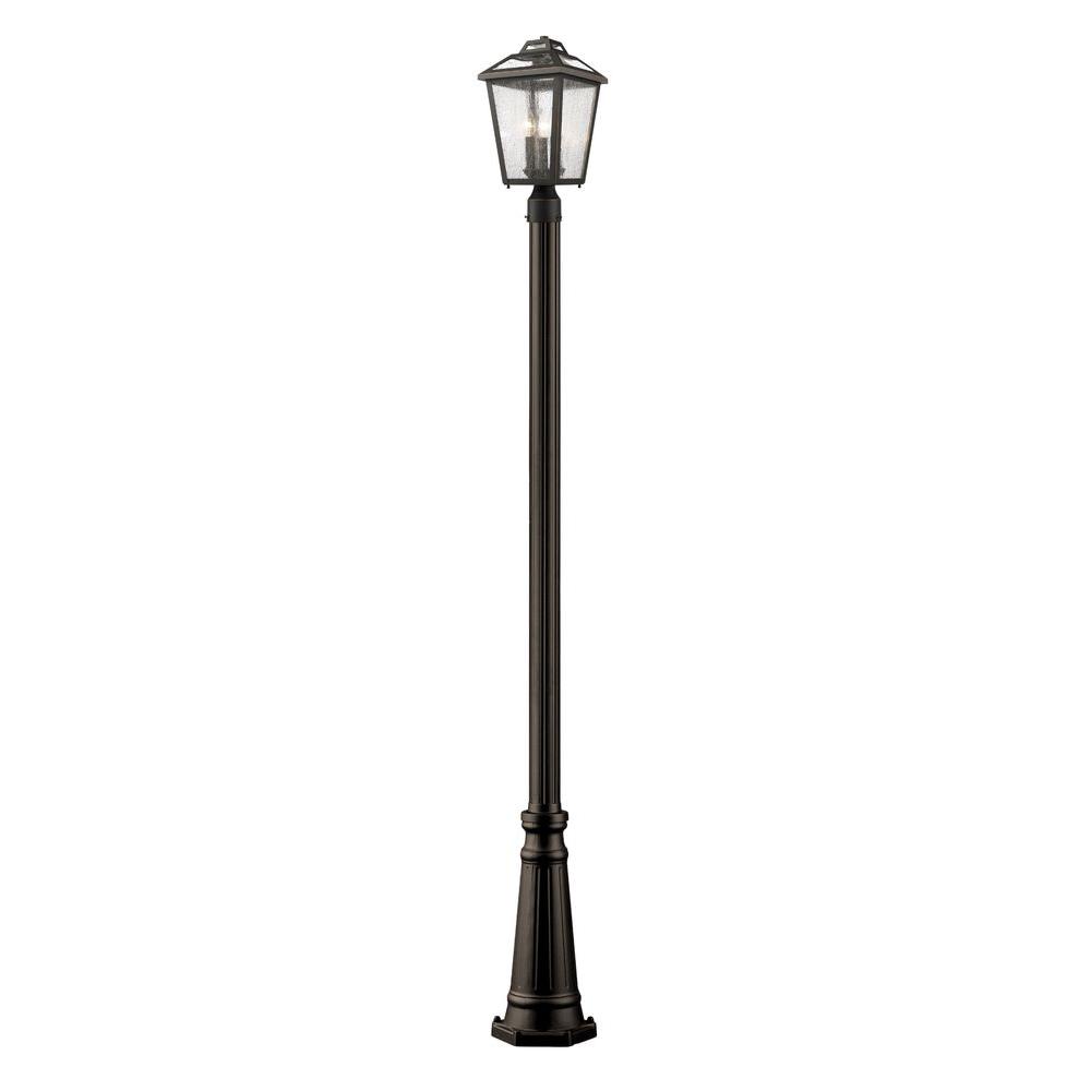 Filament Design Wilkins 3 Light Outdoor Oil Rubbed Bronze Lamp Post Filament Design Wilkins 3 Light Outdoor Oil Rubbed Bronze Lamp Post