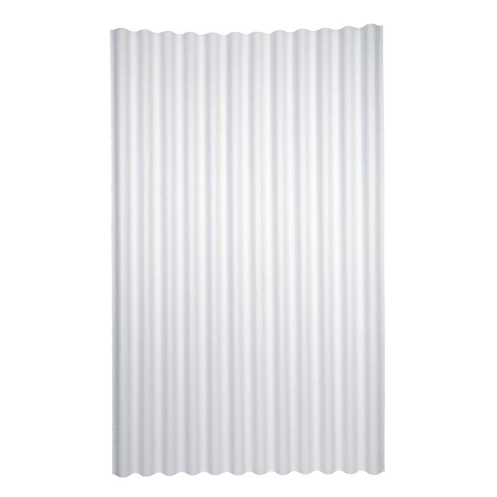 Ondura 6 ft. 7 in. x 4 ft. Asphalt Corrugated Roof Panel ...