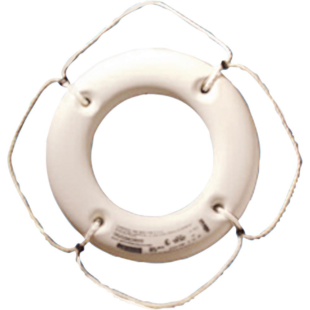 Jim Buoy 20 In Swimming Pool And Decorative Life Ring In White P