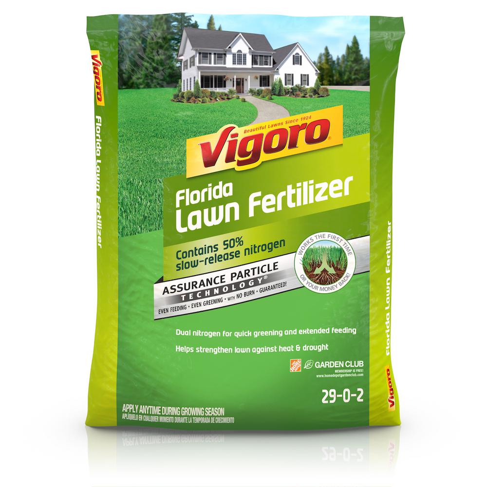 Vigoro 42 87 Lb 15 000 Sq Ft Florida Lawn Fertilizer 52216 1 The 