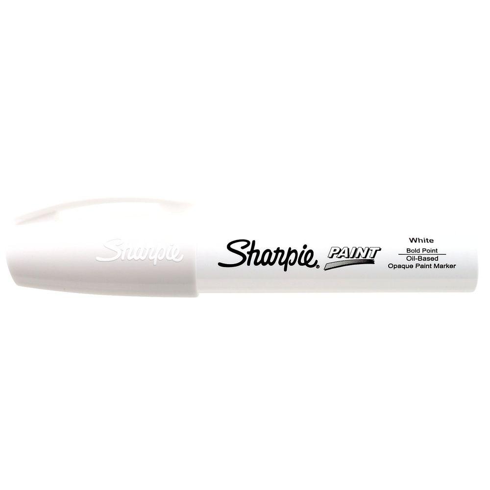 white permanent sharpie