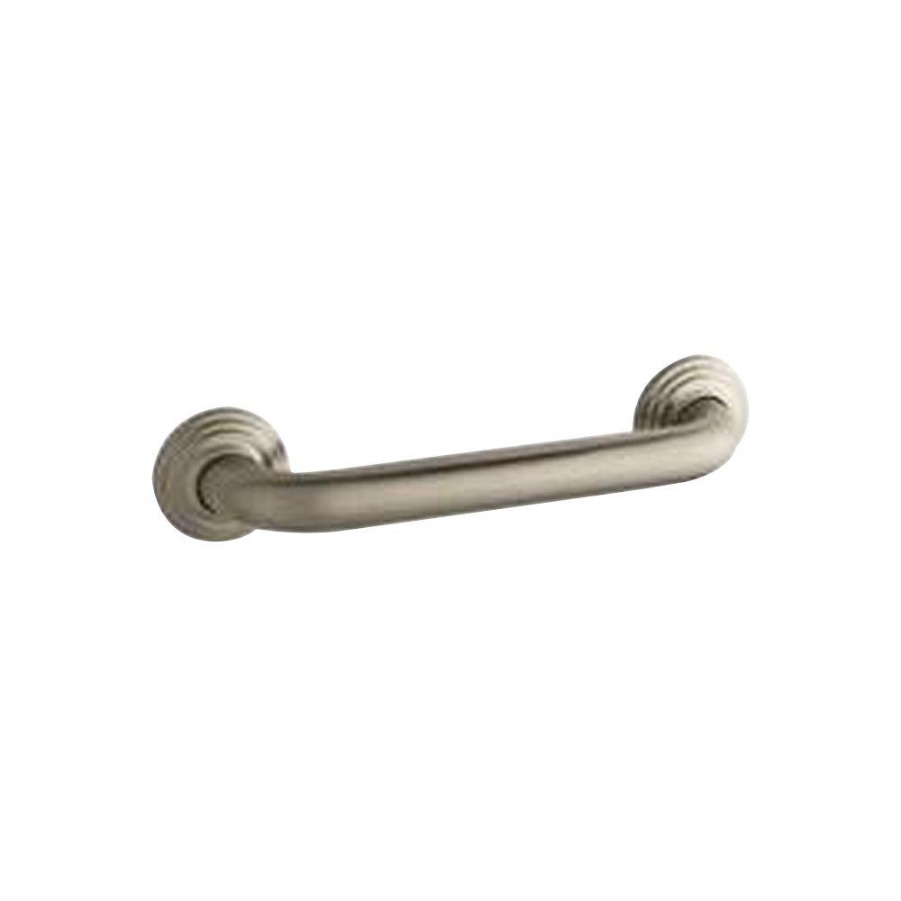 KOHLER Traditional 12 in. ConcealedScrew Grab Bar in Polished