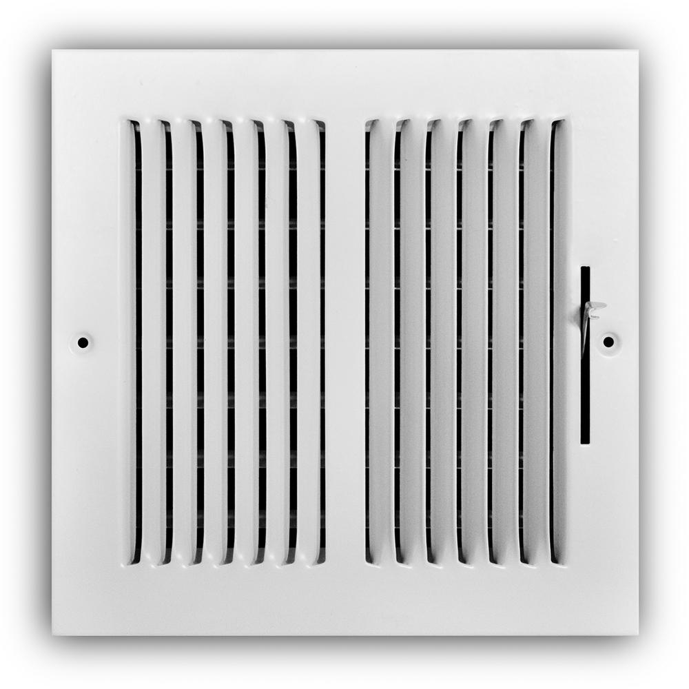 Everbilt 8 in. x 8 in. 2-Way Wall/Ceiling Register-E102M ...