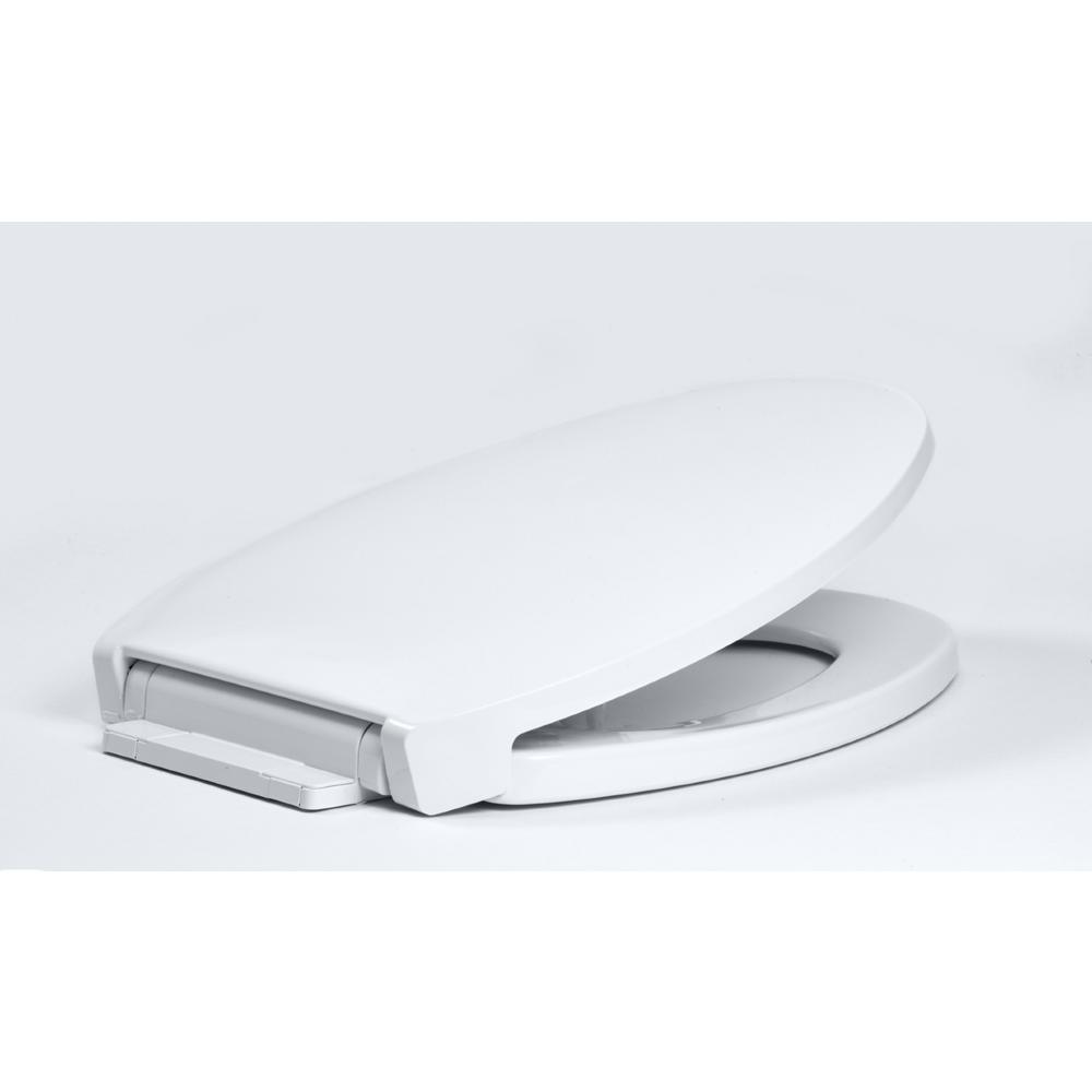 CENTOCO Centoco Elongated Closed Front Toilet Seat with Safety Close in