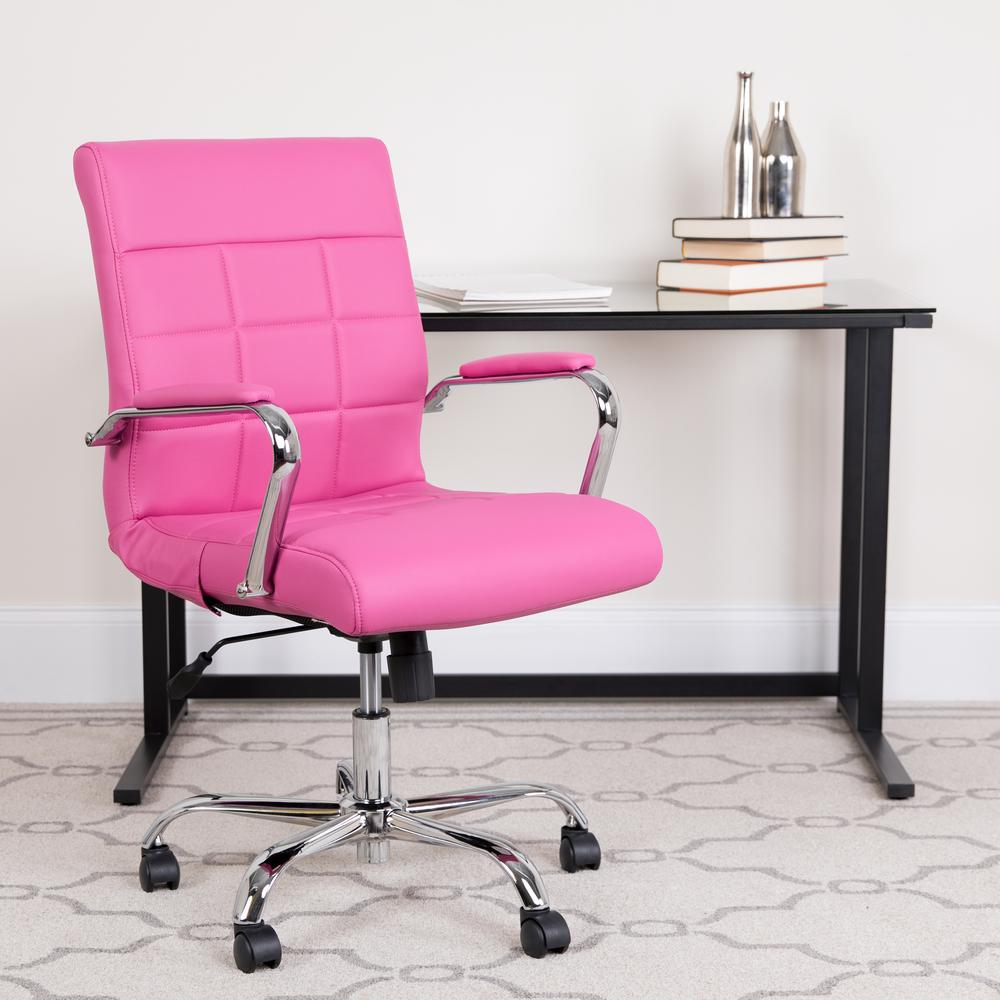 Flash Furniture Pink Office/Desk Chair GO2240PK - The Home Depot