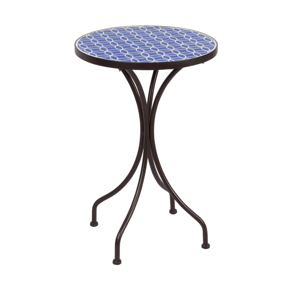 Wrought Iron Outdoor Side Tables Patio Tables The Home Depot