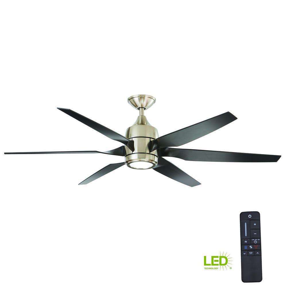 6 Blades Remote Control Included Ceiling Fans Lighting