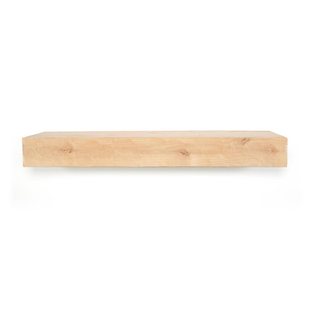 Dogberry Collections Rough Hewn 36 In X 5 5 In Midnight Black
