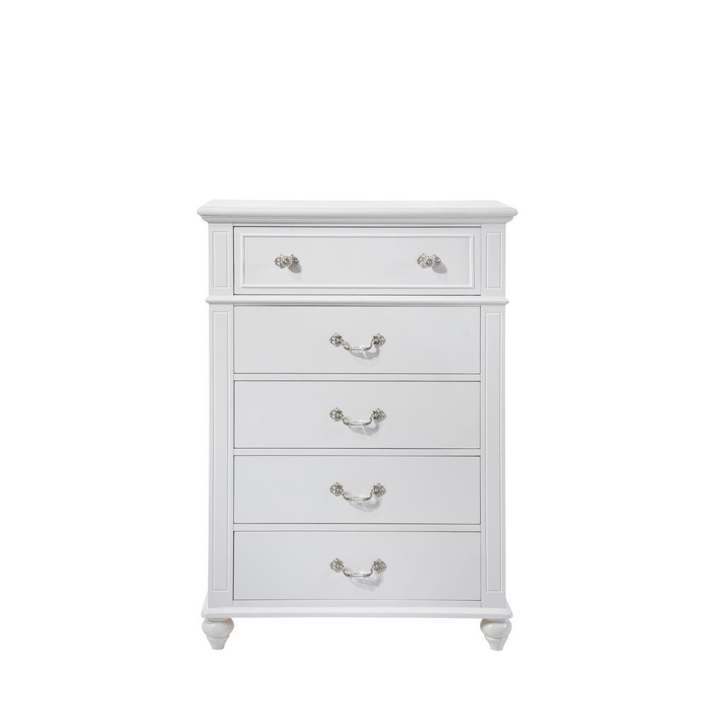 Annie Vertical Dresser White - Picket House Furnishings