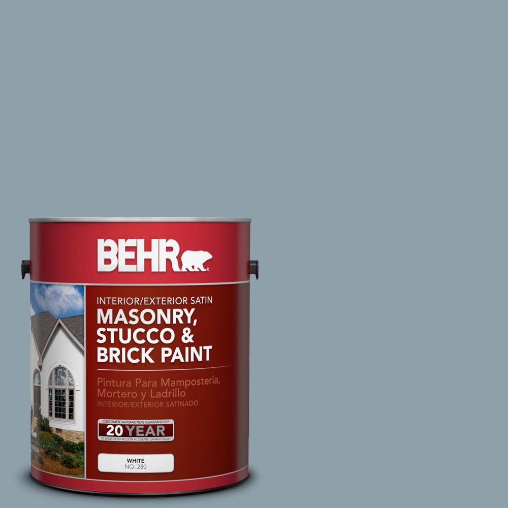 BEHR 1 gal. N4804 French Colony Satin Interior/Exterior BEHR 1 gal. N4804 French Colony Satin Interior/Exterior