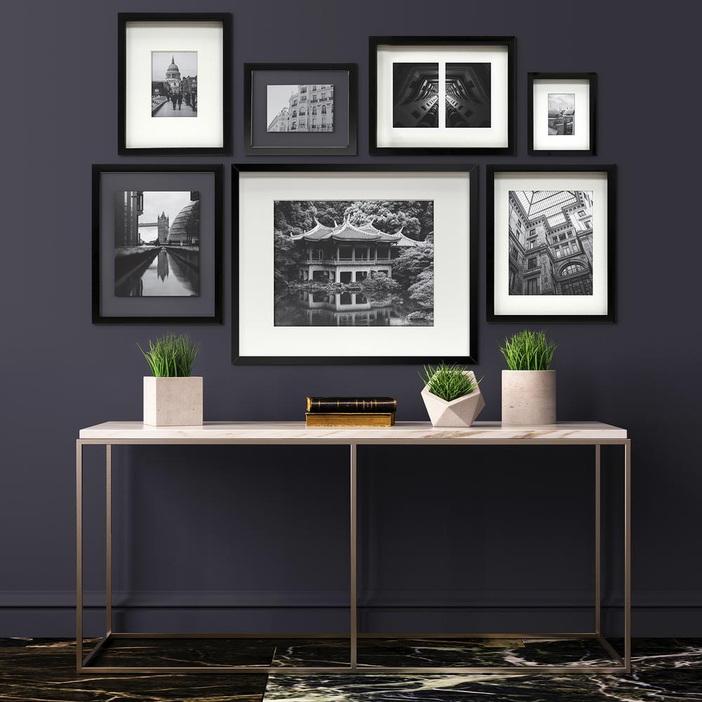 None Classic Gallery Black 9 In X 11 Double Pack Float Frame