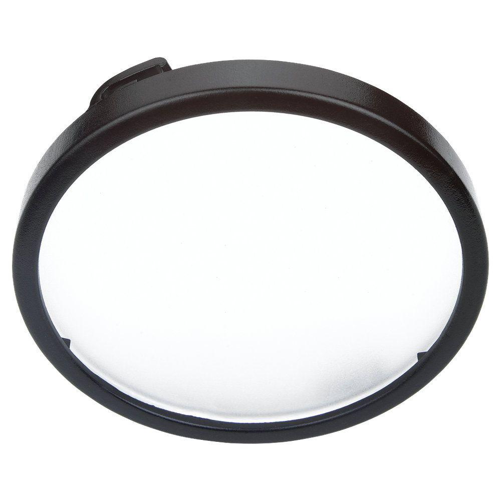Sea Gull Lighting Ambiance 5 In Black Recessed Disk Light Trim With Sea Gull Lighting Ambiance 5 In Black Recessed Disk Light Trim With Etched Gl Diffuser