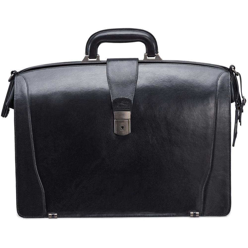 leather litigator briefcase