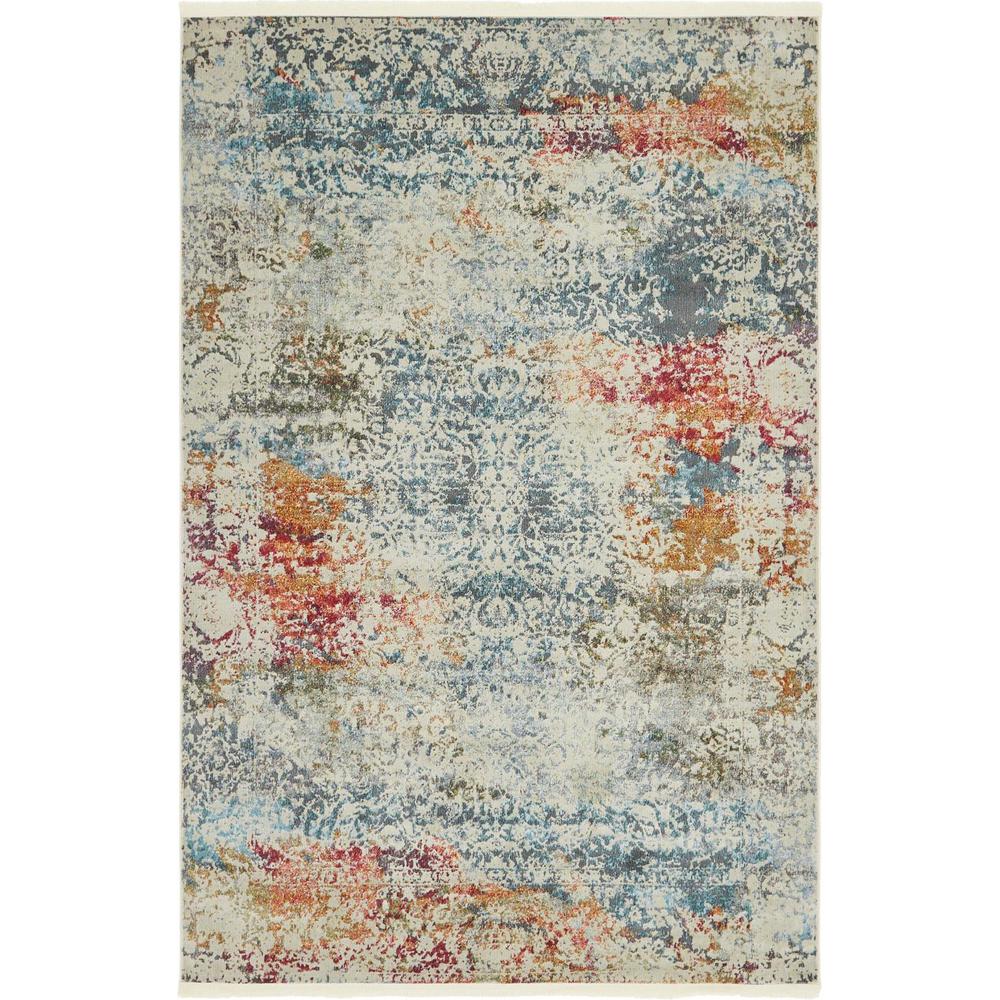 Unique Loom Baracoa Panamericana Ivory 5 X 8 0 Area Rug