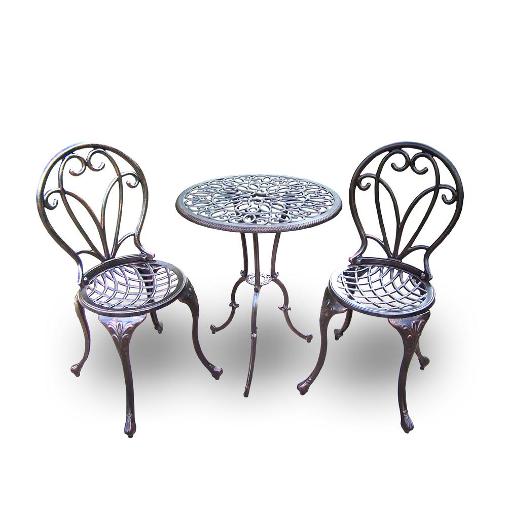 Rustic Stationary Bistro Sets Patio Dining Furniture The Bistro Sets Patio Dining Furniture