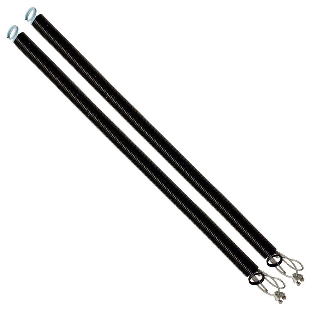 Pair 27-48-120lbs 8/' Green Garage Door Extension Spring /& Safety Cables Repair
