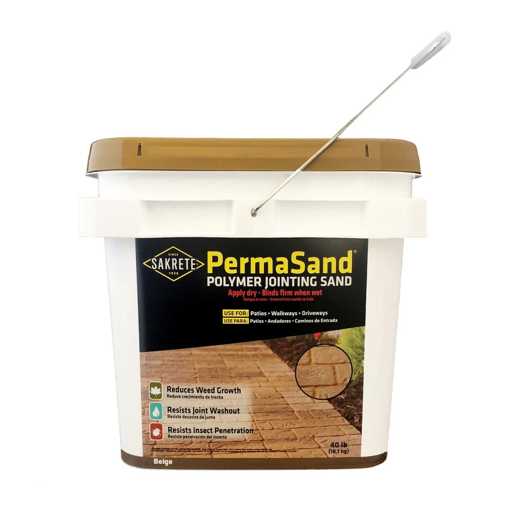 SAKRETE PermaSand 40 lb. Paver Joint Sand65470004 The Home Depot