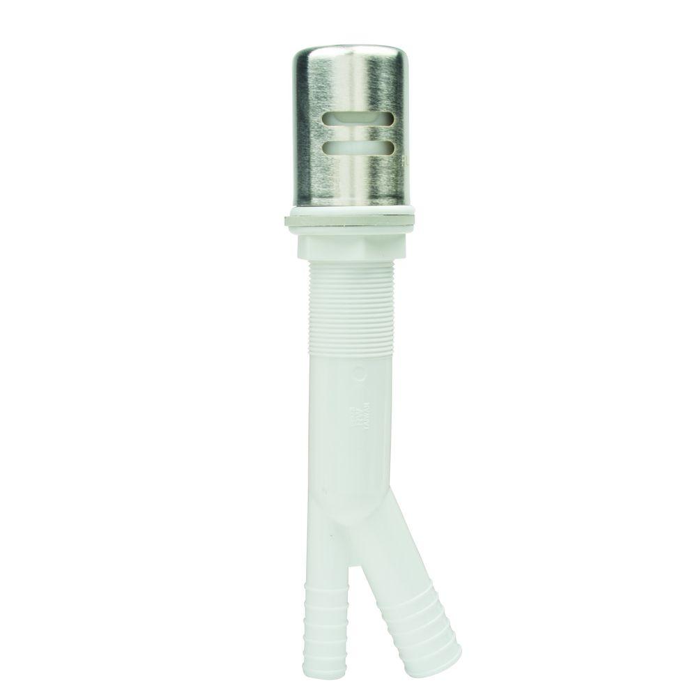 BrassCraft Dishwasher Air Gap with Brass Cap, 5/8 in. O.D. Tube x 7/8