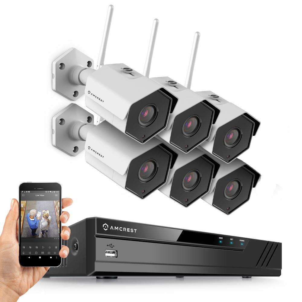 wireless 4k security camera system