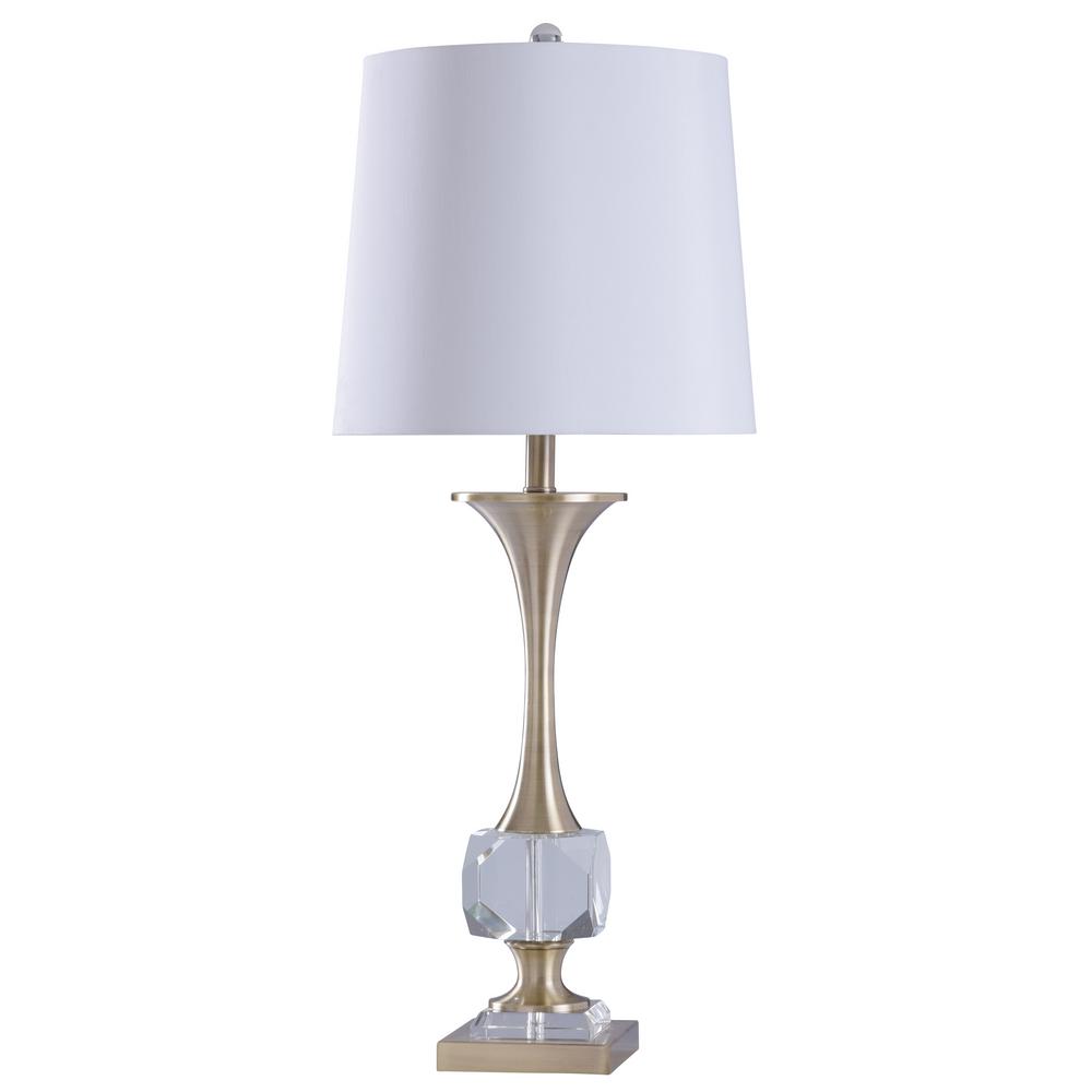 stylecraft crystal table lamp