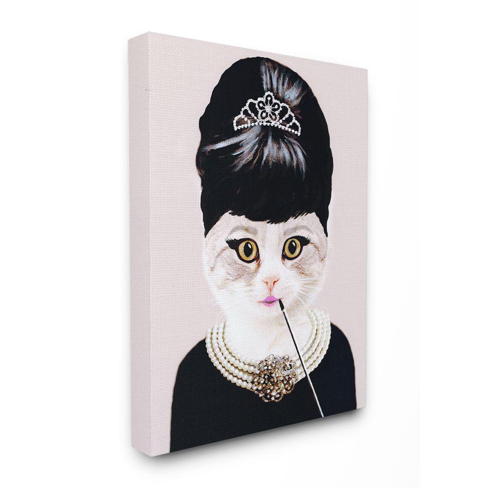 The Stupell Home Decor Collection 36 In X 48 In Fashion Feline