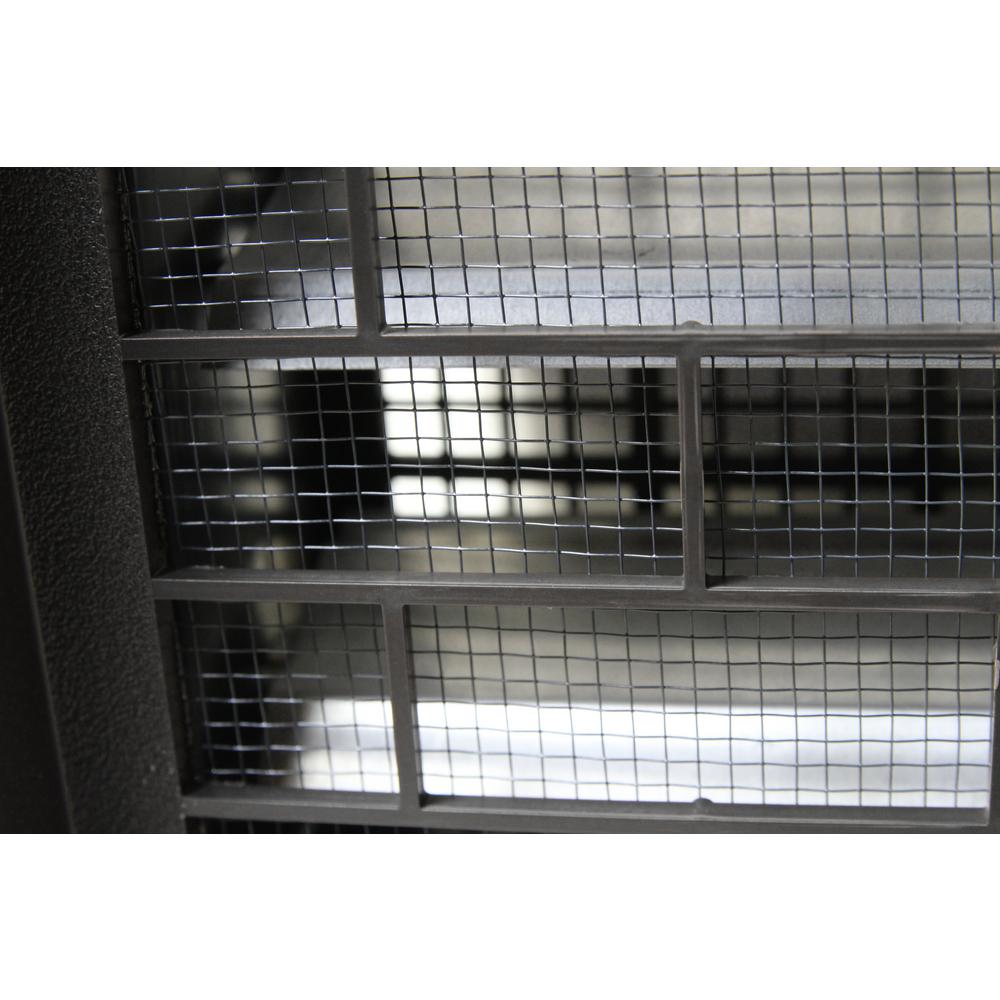 x 9.75 in Ventamatic 17.25 in ABS Plastic Automatic Foundation Vent in Black