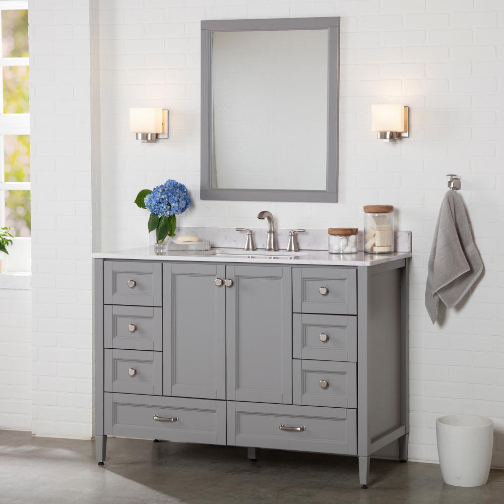 Home Decorators Collection Claxby 48 In, Home Depot 48 Inch Vanity