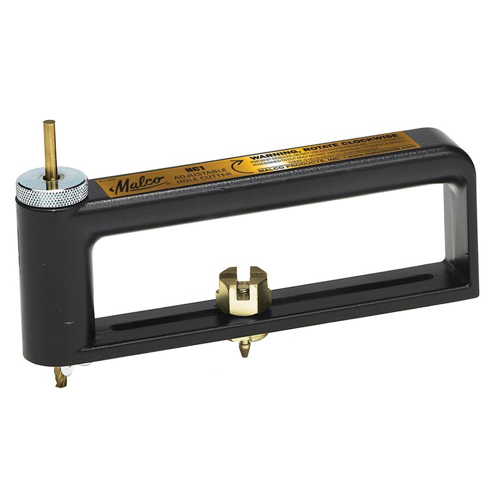 Malco Adjustable Hole CutterHC1S The Home Depot