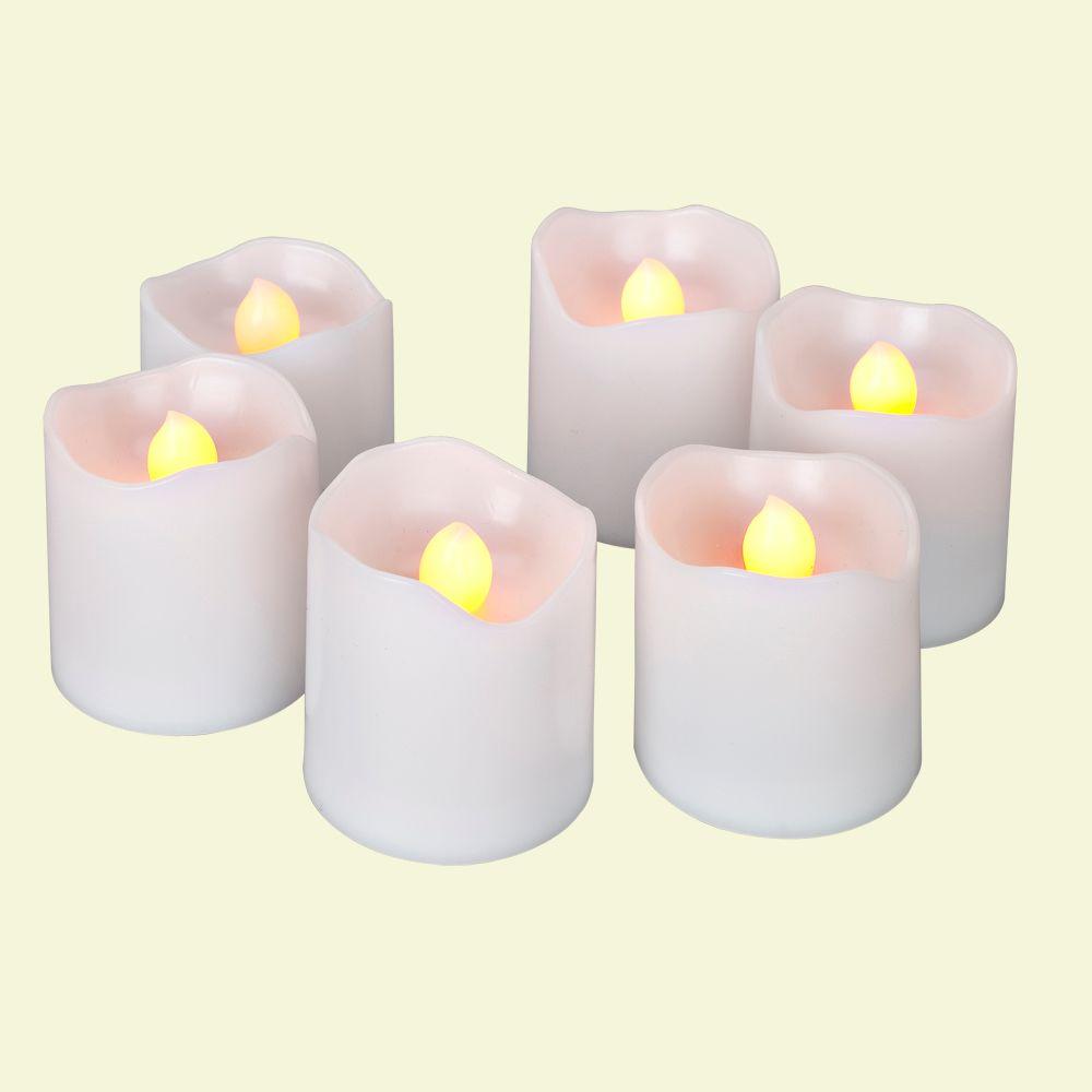 Votive Christmas Candles Holders Indoor Christmas Decorations The Home Depot