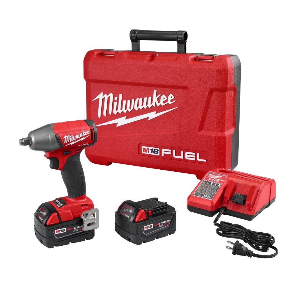 Milwaukee M18 FUEL 18-Volt Lithium-Ion Brushless Cordless 1/2 in ...