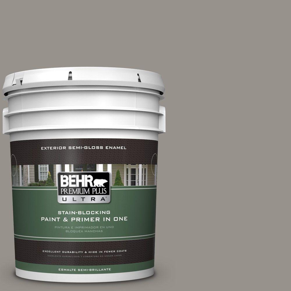 BEHR Premium Plus Ultra 5gal. PPU1816 Elephant Skin SemiGloss Enamel Exterior Paint585405