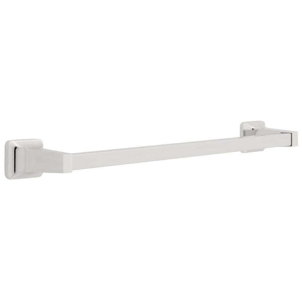 【メール便不可】 in. 18 Futura Brass Franklin Wall Bath Bar Towel Mount トイレ用設備