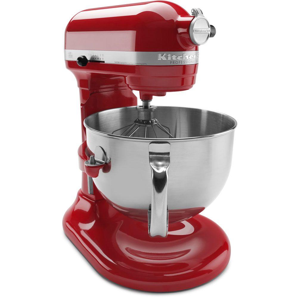 KitchenAid 6 Qt. Stand Mixer, Empire Red, Professional 600 Series