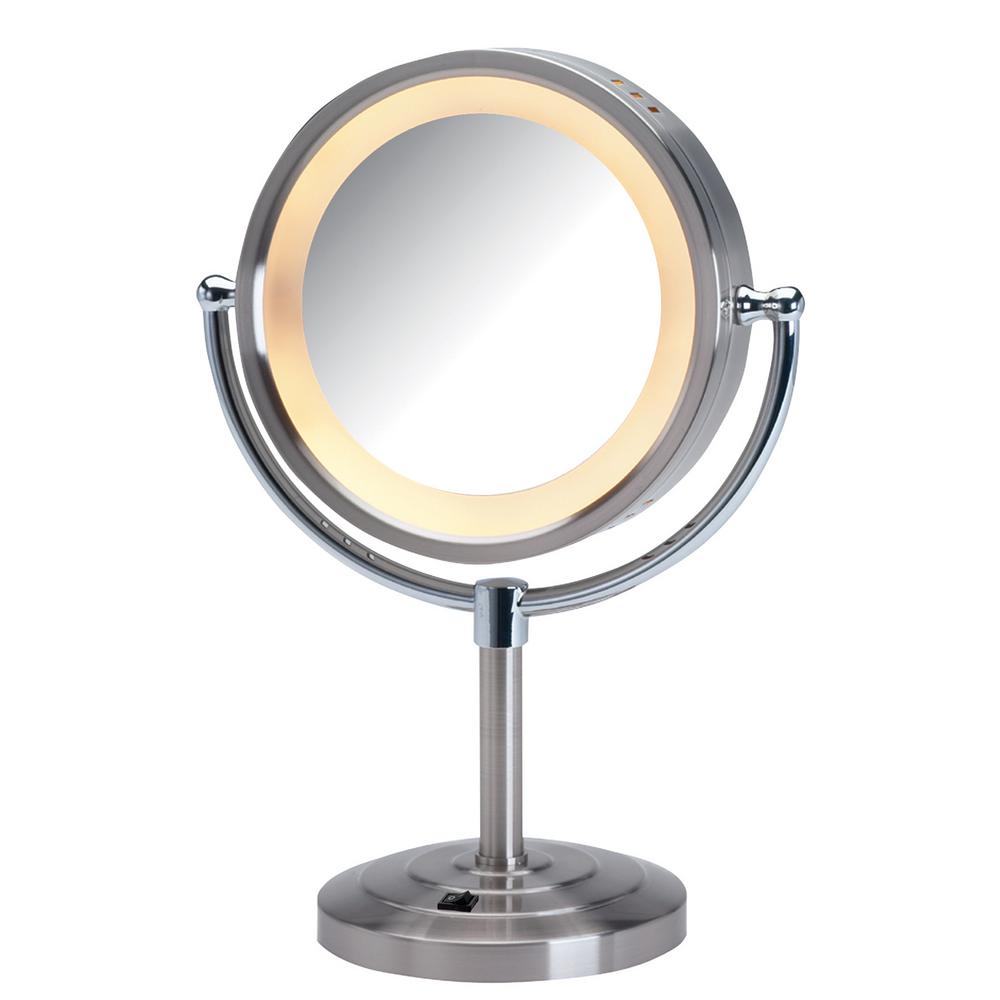 top lighted makeup mirrors