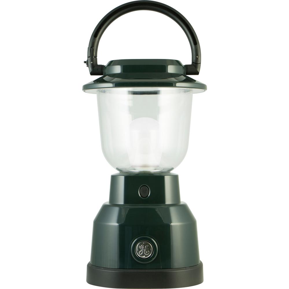 GE Plus Series Battery Operated LED Green Remote Phosphor Lantern-11016