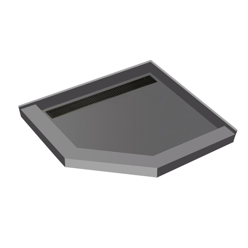 Oatey 5 ft. x 40 ft. Gray PVC Shower Pan Liner Roll41597 The Home Depot