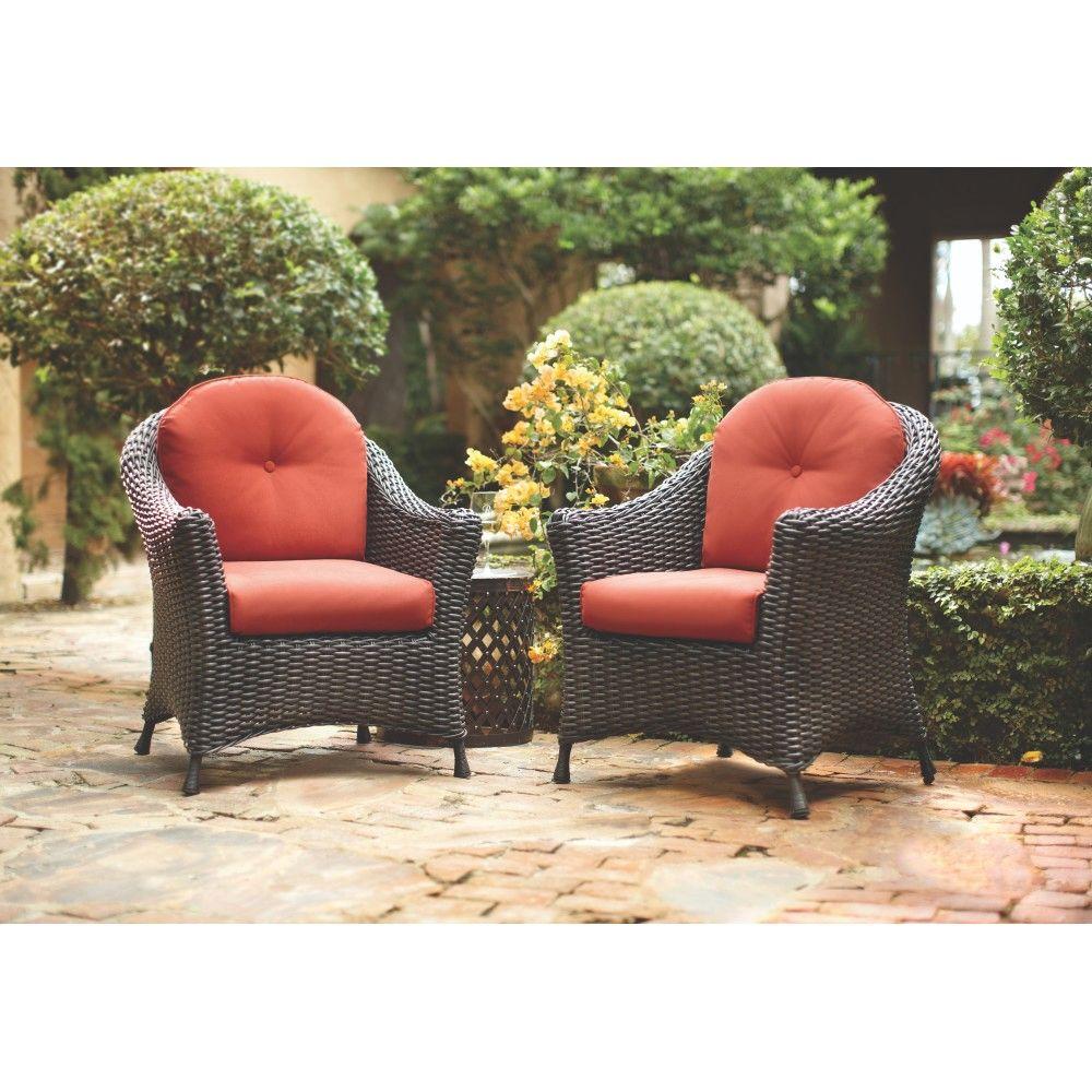 Martha Stewart Living Lake Adela Patio Charcoal Chat ...