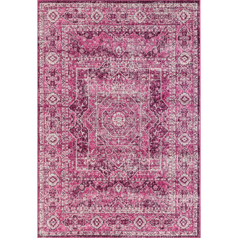 Pink 13 X 15 Area Rugs The Home Depot Aail Maren Magenta 13 Ft X 15 Oversize Rug